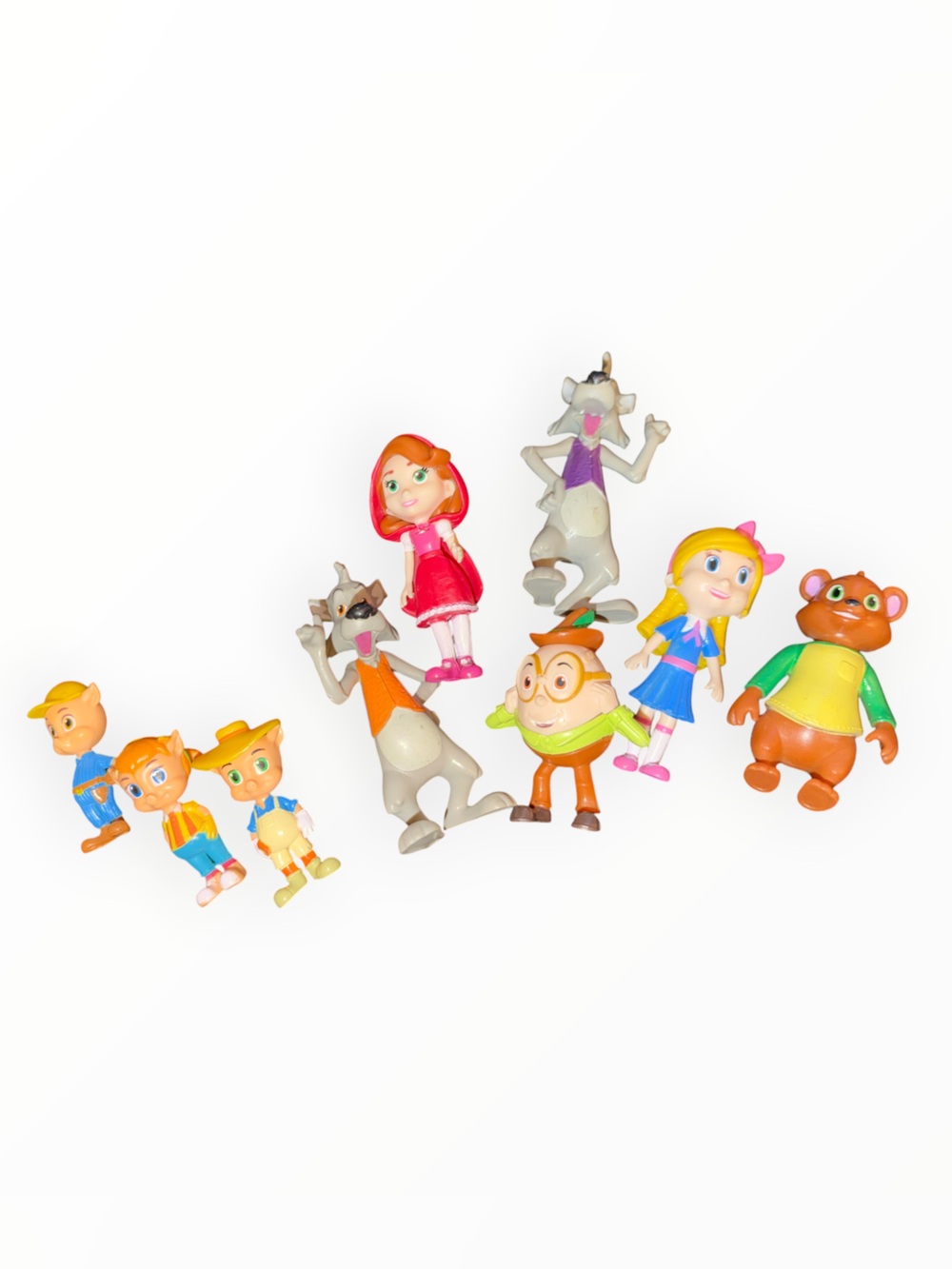 Kids Storybook Character Figure Set - Assorted Colors